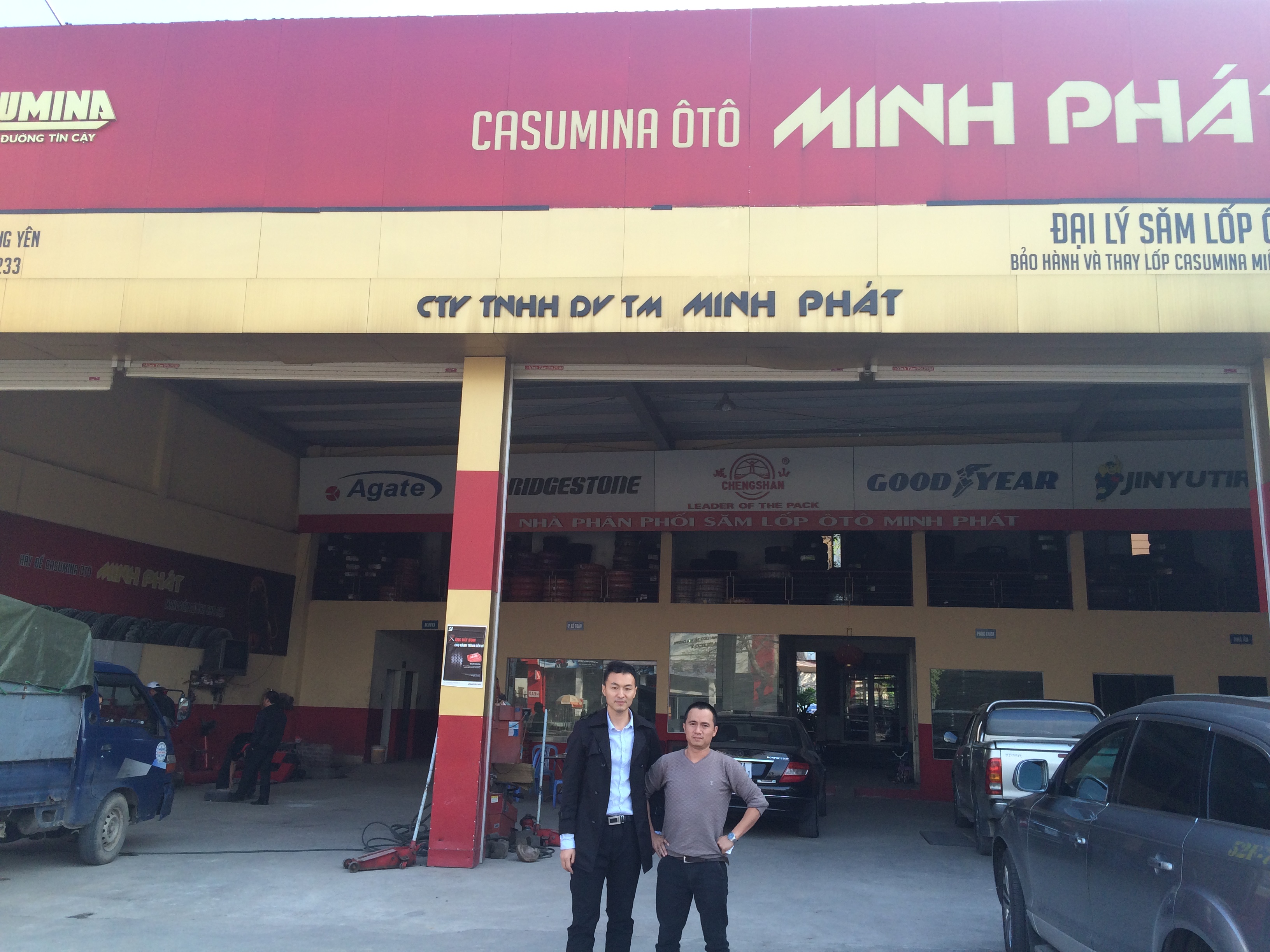 Alpina Tire посетила партнеров Vitenam в декабре 2015 г.